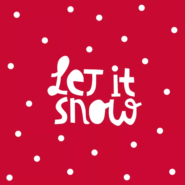Geschirrtücher Let it snow