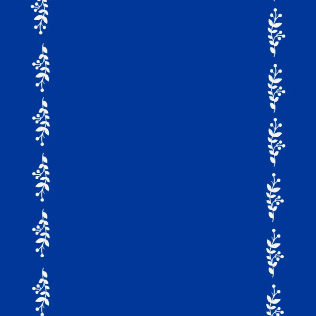 Tischläufer Blätterranken