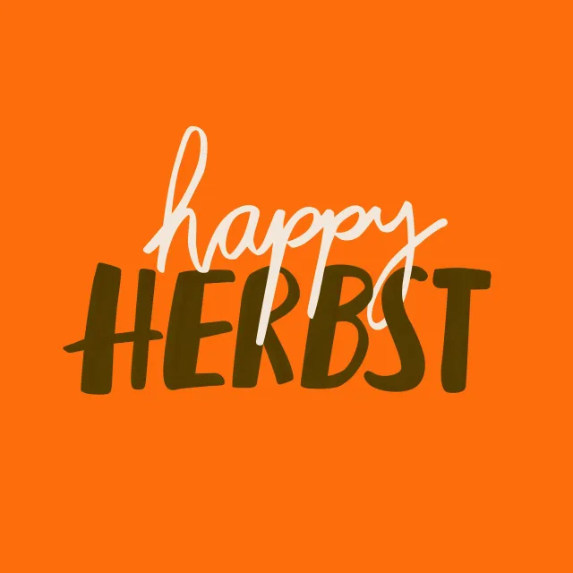 Kissen happy HERBST