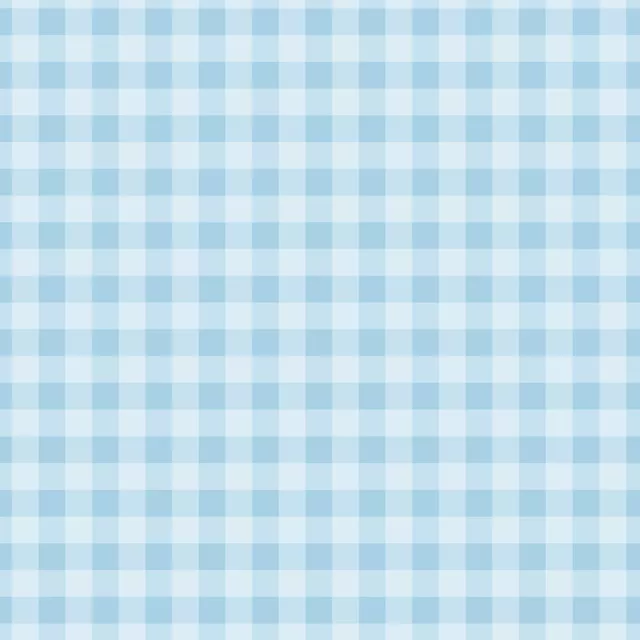 Tischdecke Karomuster blau