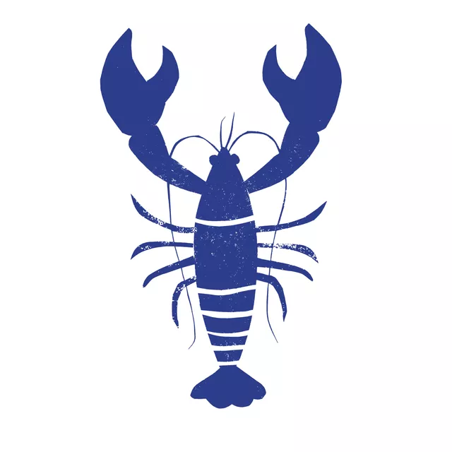 Servietten Hummer