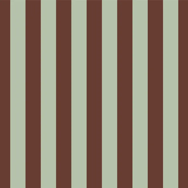 Kissen colors stripes Mahagoni & Salbei