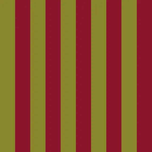 Dekovorhang colors stripes Bordeaux & Olive