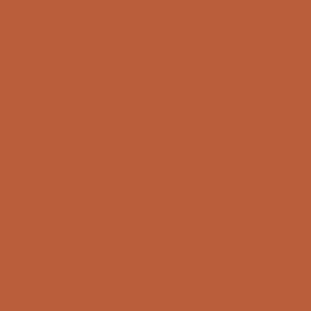 Bankauflage colors Rostorange