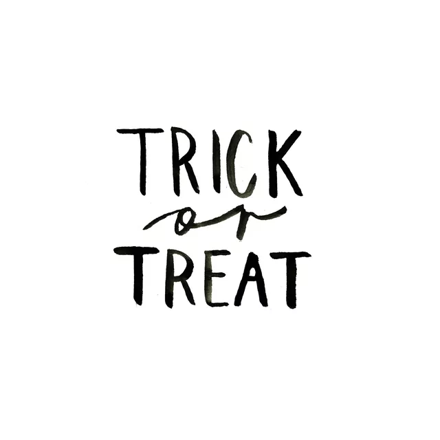 Tischset Halloween Trick or Treat