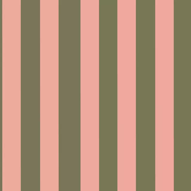 Kissen Stripes Christmas rosa grün