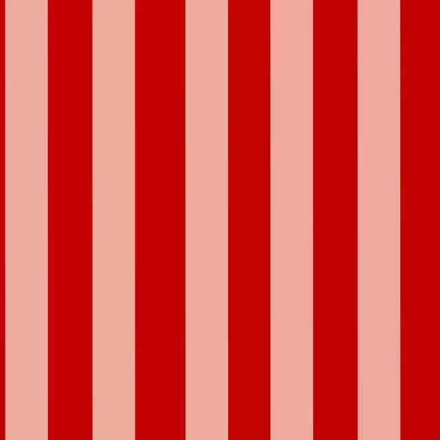 Kissen Stripes Christmas rot