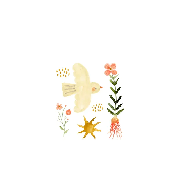 Servietten Midsummer Vogel