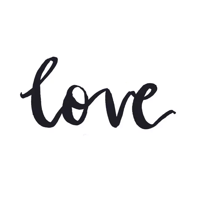 Kissen Love