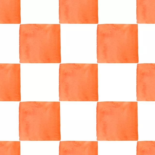 Bettwäsche Summer Fun Kacheln orange