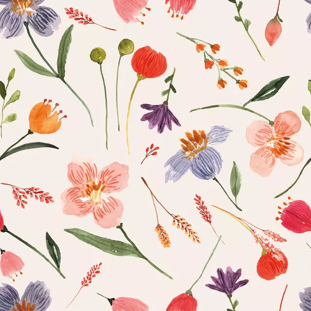 Sitzkissen Easter Fun floral swirl