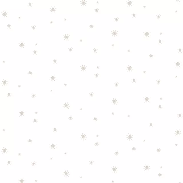 Tischläufer Papiersterne weiß