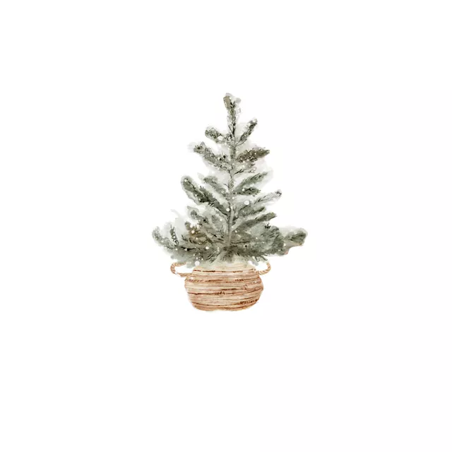 Servietten Hygge Weihnachtsbaum 2