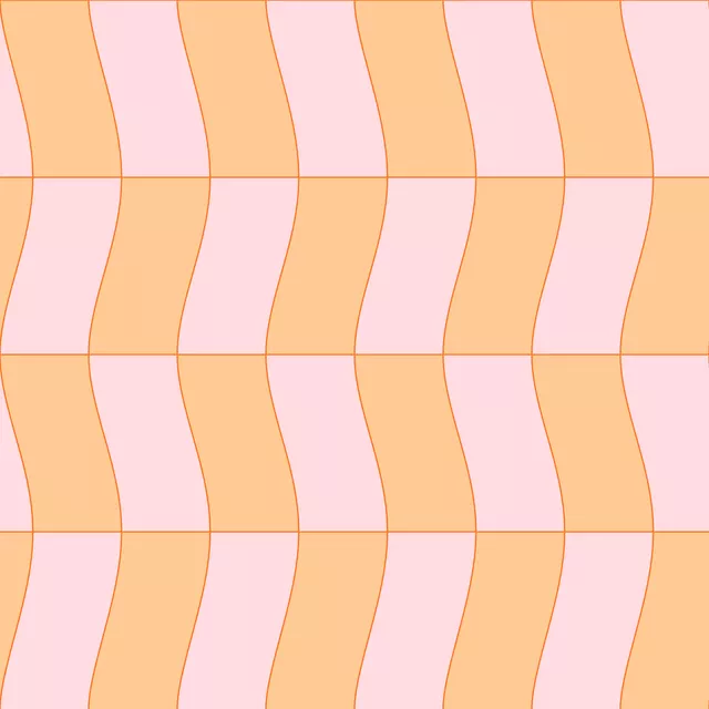 Tischdecke Vintage Peach Pattern
