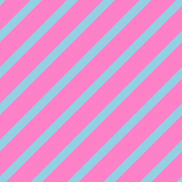 Tischdecke Streifen Pink Blau
