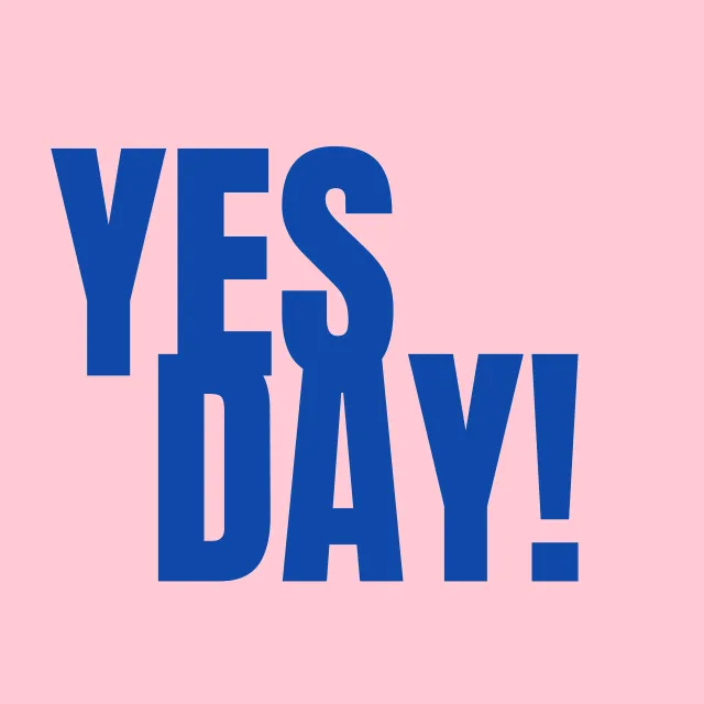 Sitzkissen Yes Day!