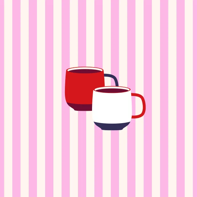 Kissen Two Cups
