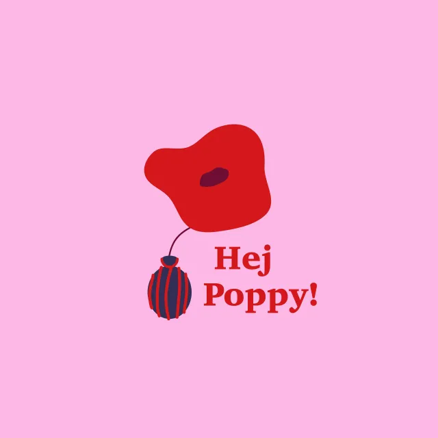 Kissen Hej Poppy