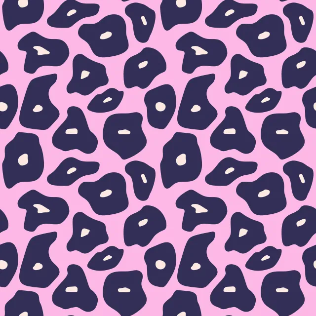 Poppy Pattern Blue Smal