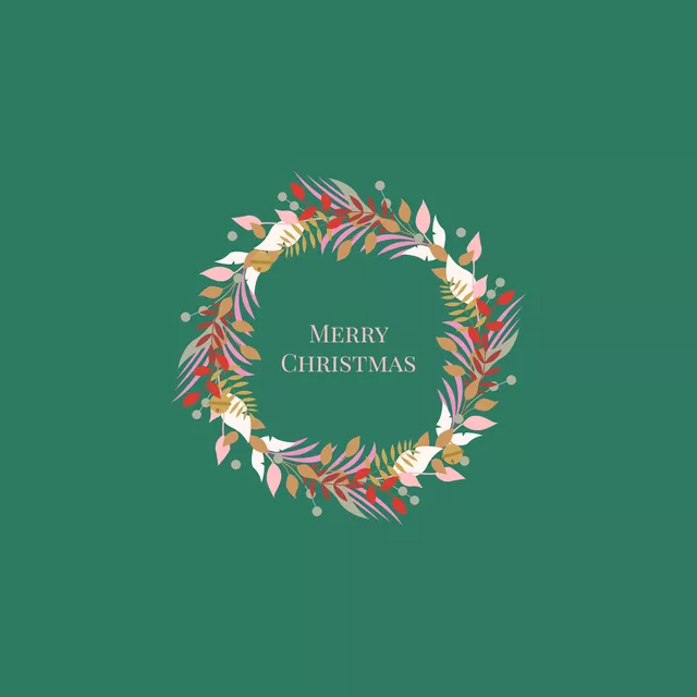 Tischset Kranz Merry Editorial