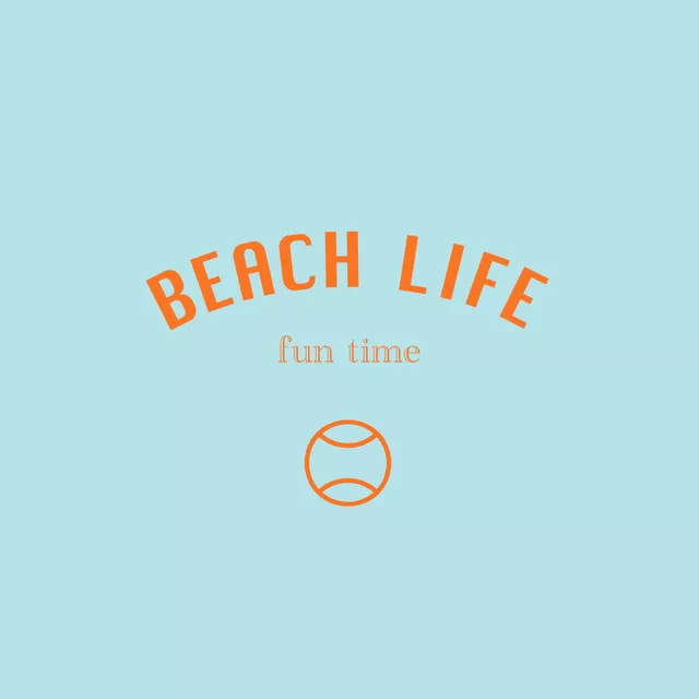 Servietten Vintage Beach Life Blau