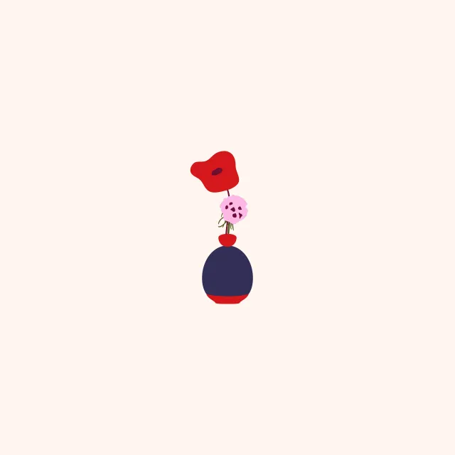 Poppy in a Vase