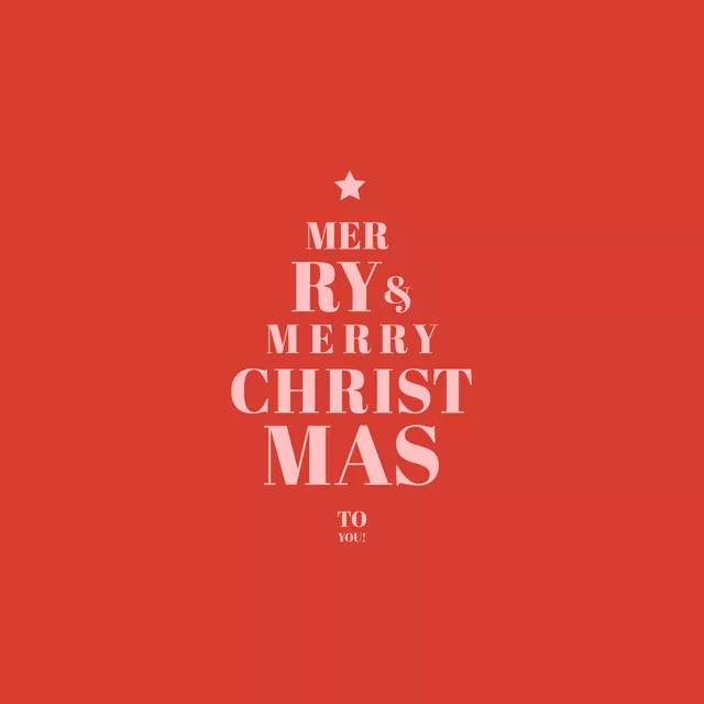 Tischset Merry and Merry Rot
