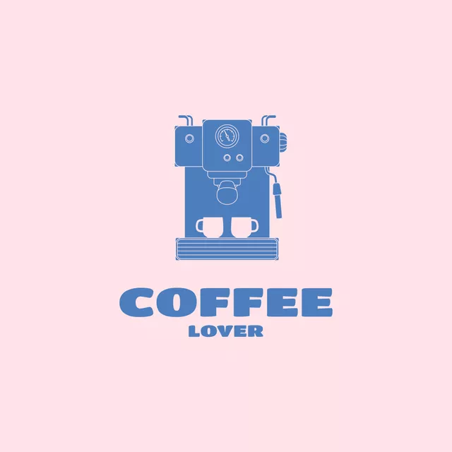 Coffee Lover blue