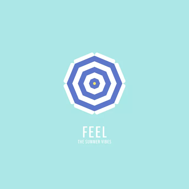 Dekovorhang Feel the summer vibes