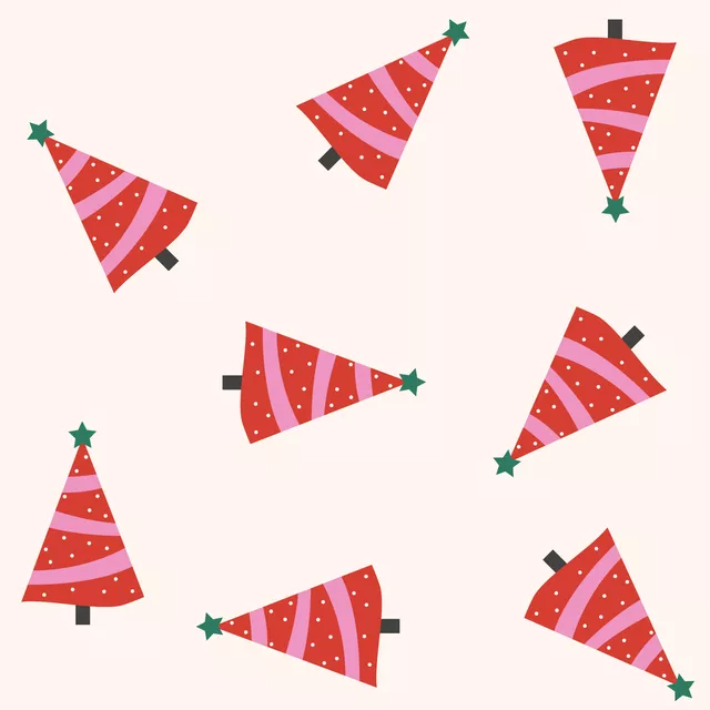 Weihnachtsbaum Rot
