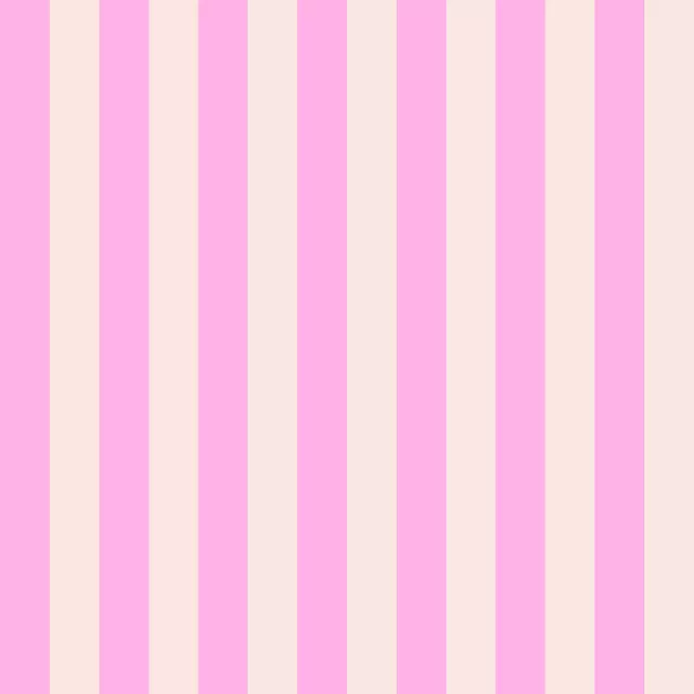 Sitzkissen Gestreift Pink und Beige