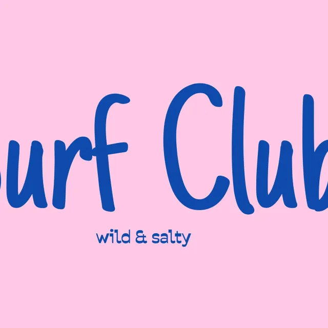 Kissen Surf Club Pink