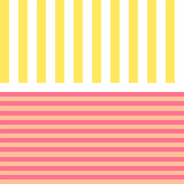 Tischset Stripes to Mix
