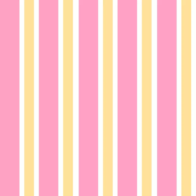 Kissen Streifen Pink Gelb