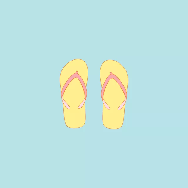Servietten Vintage FlipFlops