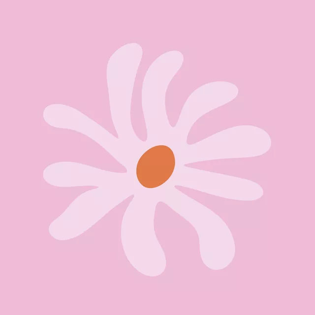 Tischset Wavy Flower