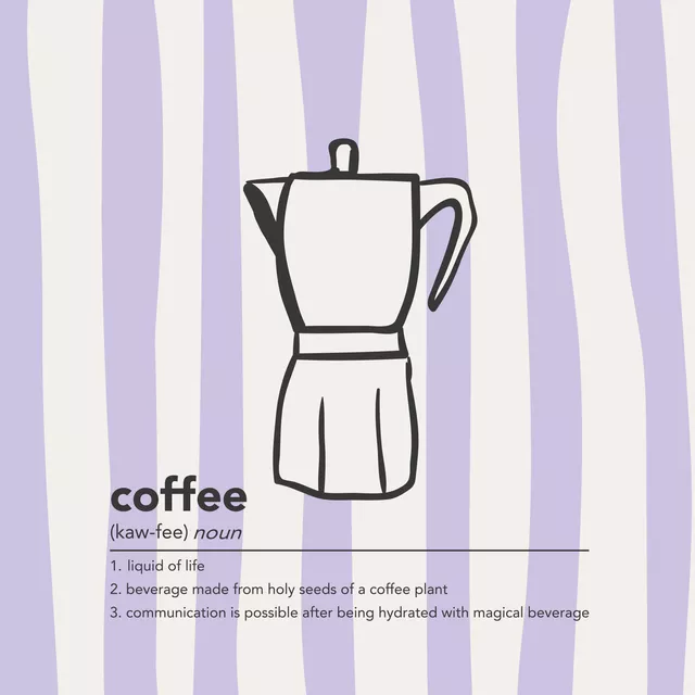 Kissen Coffee Lover