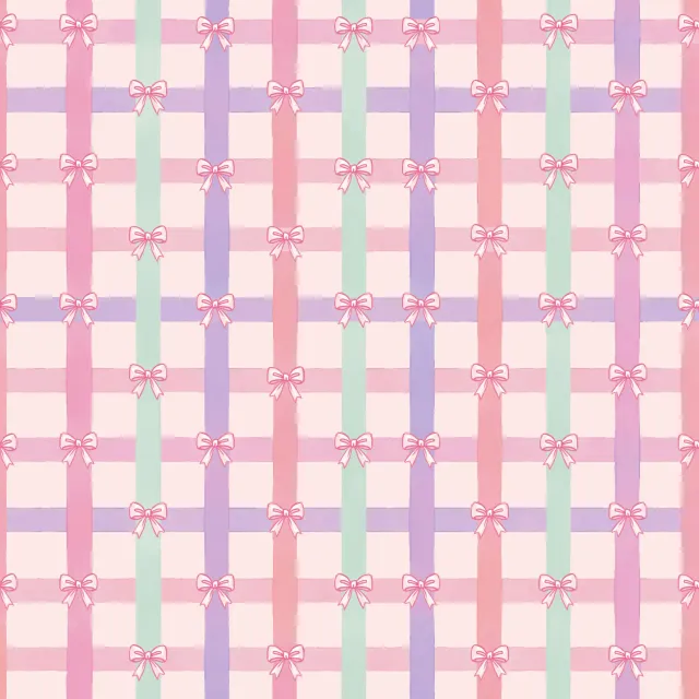 Bodenkissen Bow Check (Merry little Disco)