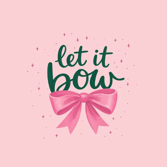 Servietten Let it bow (Merry little Disco)