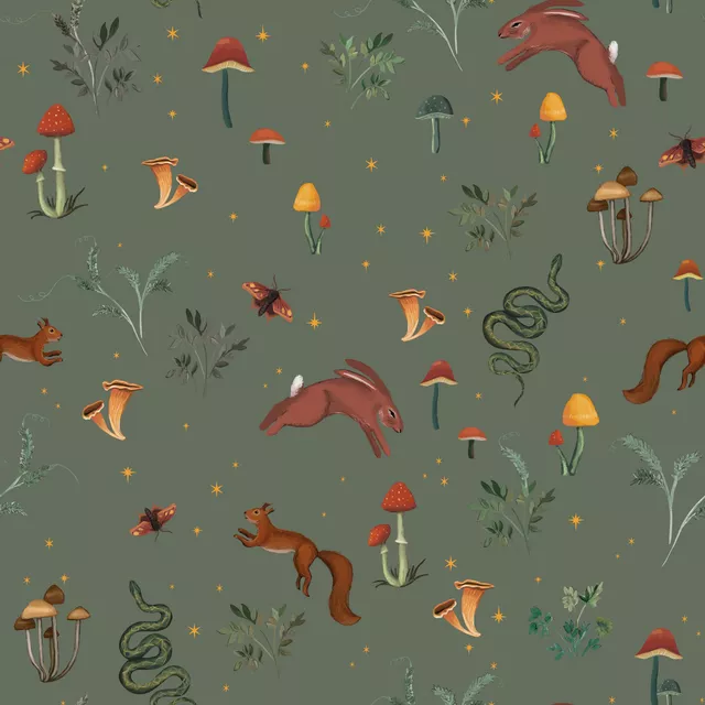 Tischdecke Woodland (dark)