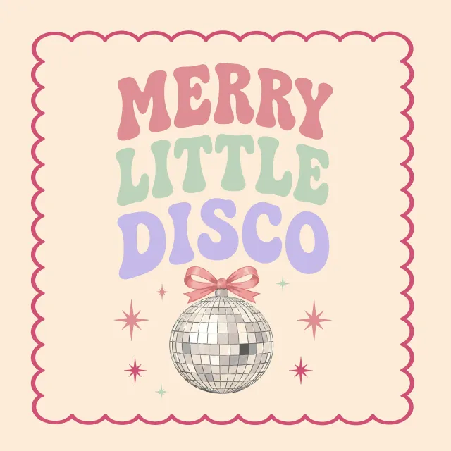 Servietten Merry little Disco