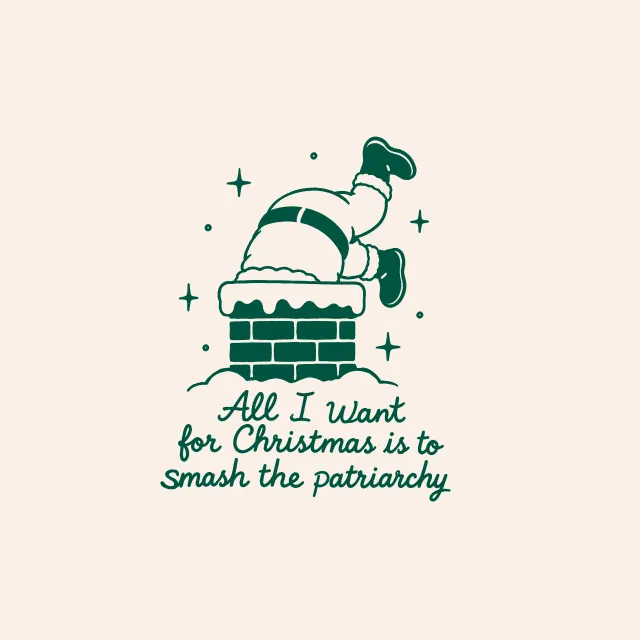 Geschirrtücher Smash patriarchy (Merry little Disco)
