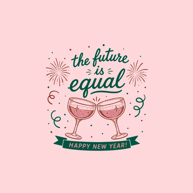 Geschirrtücher The future is equal (Merry little Disco)