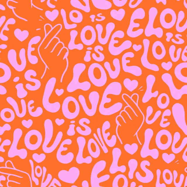 Love is Love (orange)