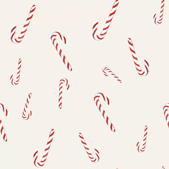 Tischläufer Zuckerstangen beige