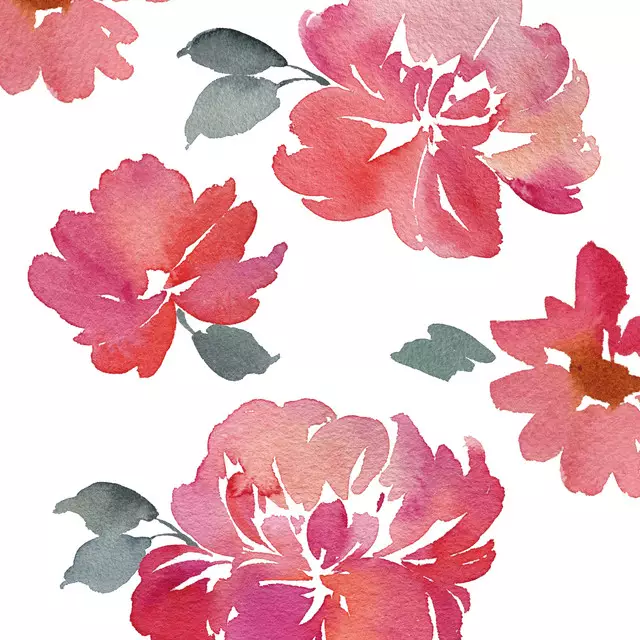 Kissen Wild Peonies