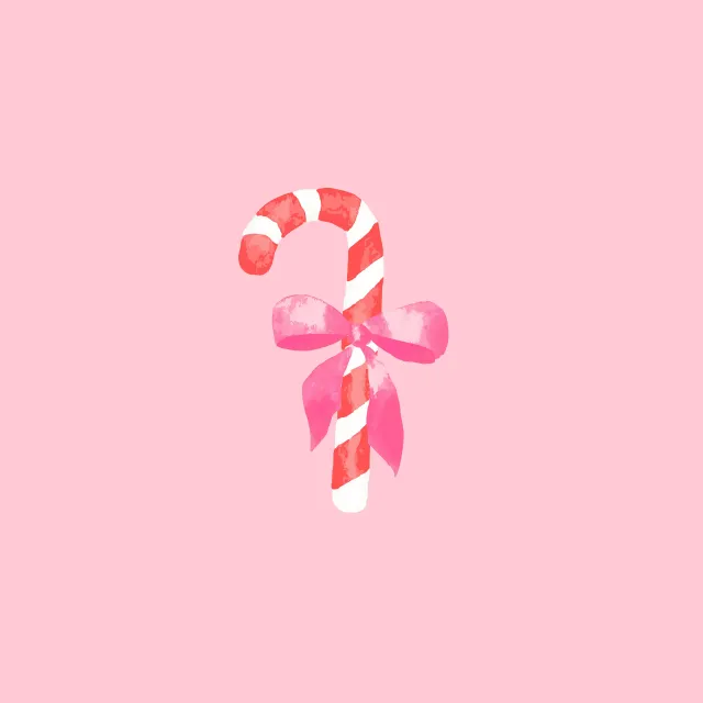 Kissen Sweet Candy Cane