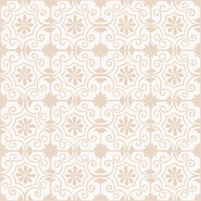 Azulejo Pattern 2 beige