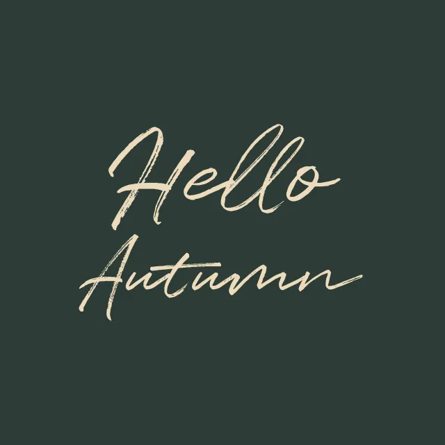 Kissen Hello Autumn