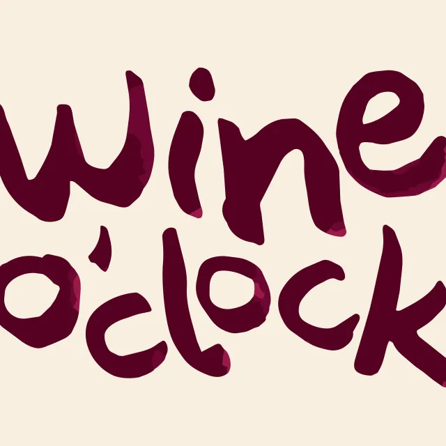 Tischset Wine O' Clock